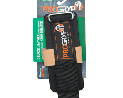 PRO-16 DELUXE LEATHER LIFTING STRAPS Strength & Conditioning Canada.