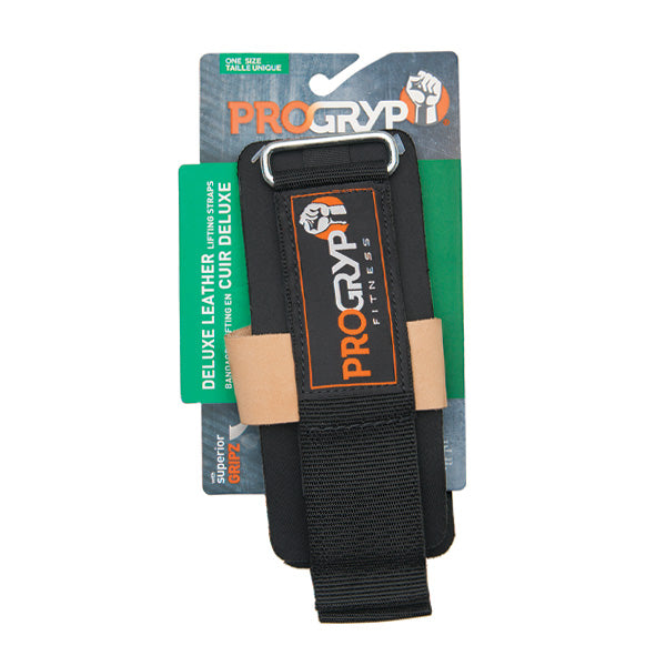 PRO-16 DELUXE LEATHER LIFTING STRAPS Strength & Conditioning Canada.