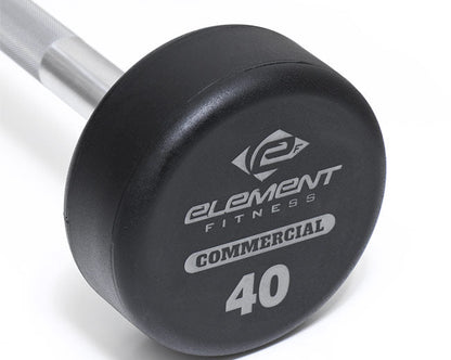 Element Fitness Commercial Rubber Barbell Set Strength & Conditioning Canada.