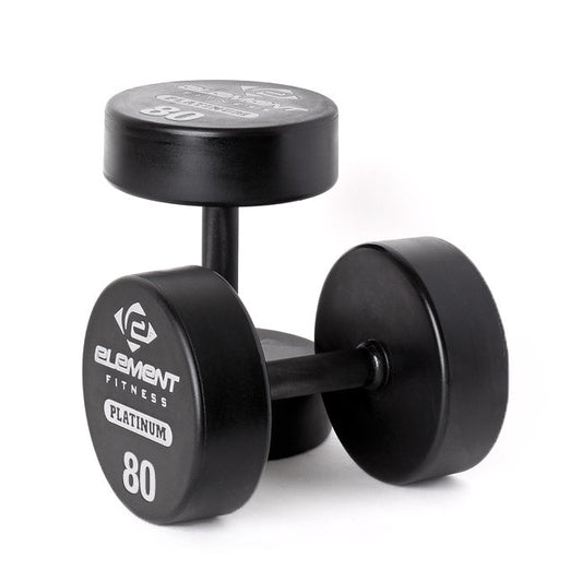 Element Fitness 80lbs Platinum Dumbbell Strength & Conditioning Canada.