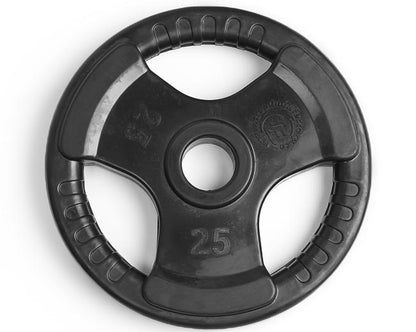 25lb Virgin Rubber Grip Olympic Plate