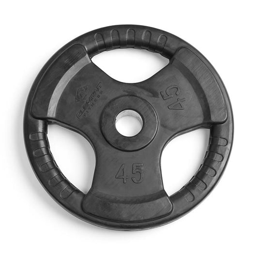 45lb Virgin Rubber Grip Olympic Plate