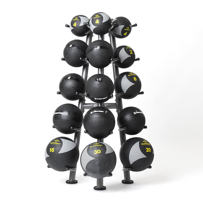 Element Fitness Medicine Ball Rack 15 - MBA15 Fitness Accessories Canada.