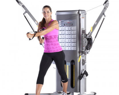 TuffStuff Fitness EVOLUTION DUAL STACK MULTI-FUNCTIONAL TRAINER (MFT-2700) Strength Machines Canada.