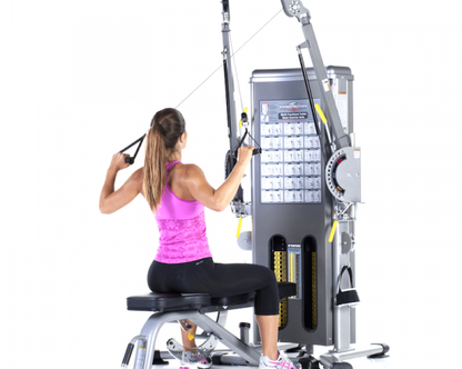 TuffStuff Fitness EVOLUTION DUAL STACK MULTI-FUNCTIONAL TRAINER (MFT-2700) Strength Machines Canada.