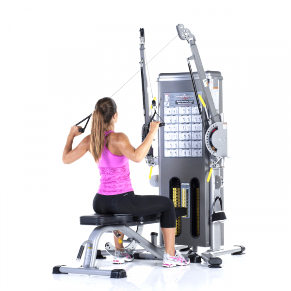 TuffStuff Fitness EVOLUTION DUAL STACK MULTI-FUNCTIONAL TRAINER (MFT-2700) Strength Machines Canada.