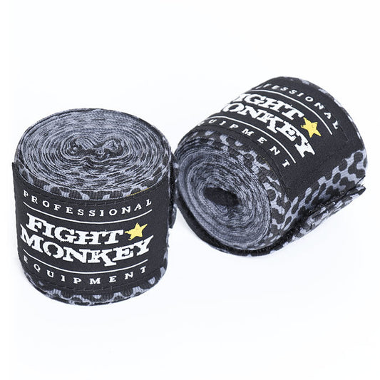 Fight Monkey 180" Mexican Hand Wraps - Halftone Fitness Accessories Canada.