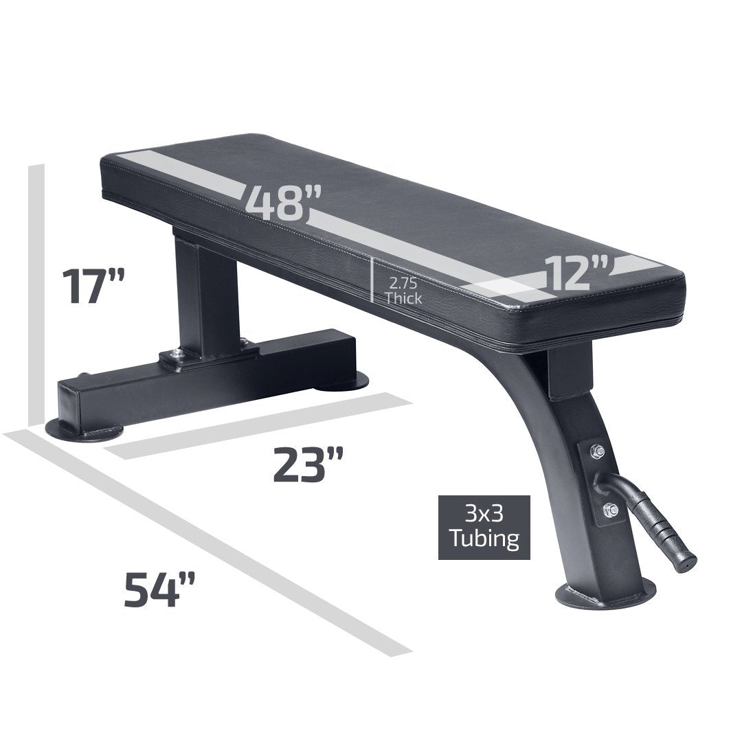 FIT505 Heavy Duty Flat Bench Strength Machines Canada.