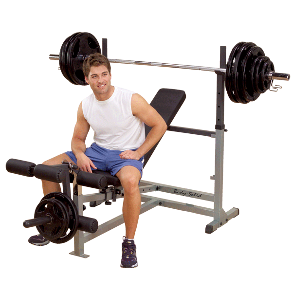 Body-Solid Combo Adjustable FID Bench GDIB46L Strength Machines Canada.