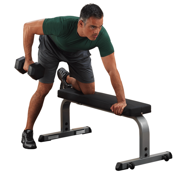 Body-Solid Heavy-Duty Flat Bench GFB350 Strength Machines Canada.