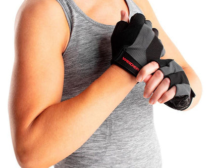 Weider Classic Series Women's Grip Gloves