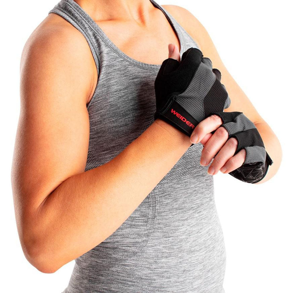 Weider Classic Series Women's Grip Gloves