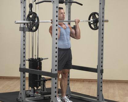 Body-Solid Pro Power Rack GPR378 Strength Machines Canada.