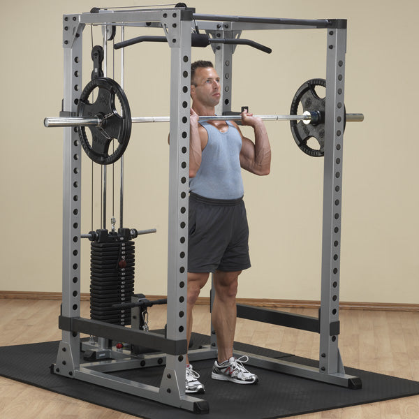 Body-Solid Pro Power Rack GPR378 Strength Machines Canada.