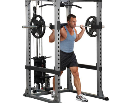 Body-Solid Pro Power Rack GPR378 Strength Machines Canada.