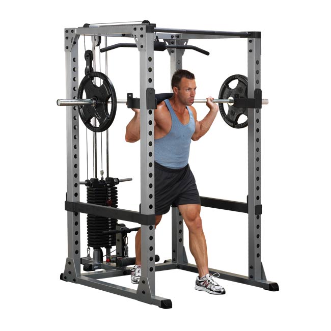 Body-Solid Pro Power Rack GPR378 Strength Machines Canada.