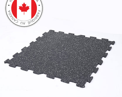 Gorilla 2 x 2 8mm Interlocking Rubber Tile - Gray