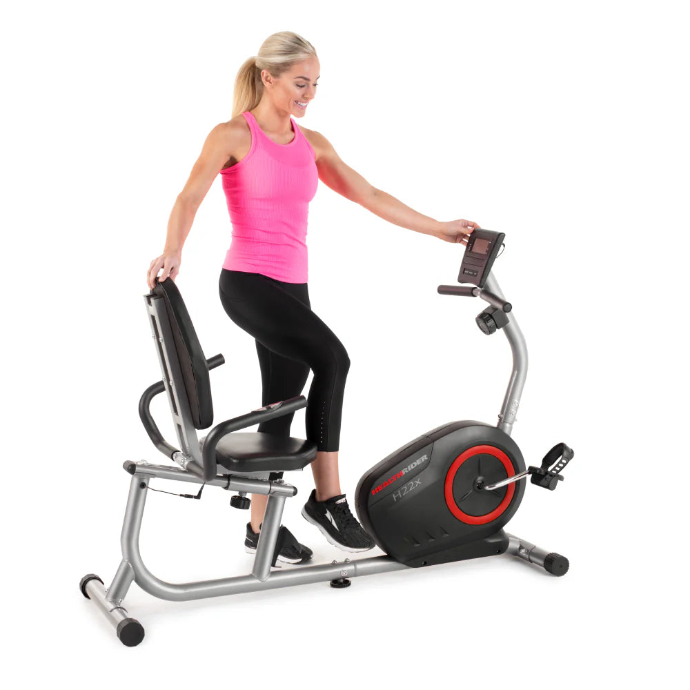 Healthrider H22x Recumbent Indoor Cycling Stationary/Exercise Bike