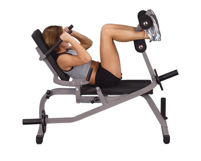 Body-Solid Horizontal Ab Crunch Machine GAB100 Strength Machines Canada.