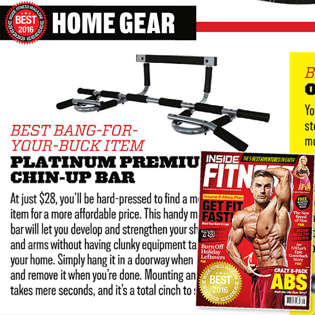 Platinum PREMIUM Chin-Up Bar Strength & Conditioning Canada.