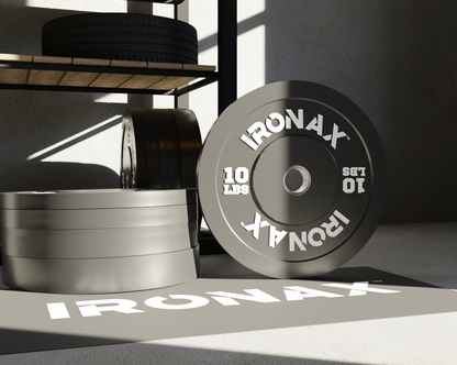 IRONAX ATHLETIC SERIES COMMERCIAL BUMPER PLATES