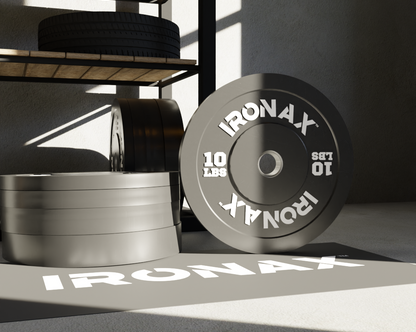 IRONAX ATHLETIC SERIES 35LBS COMMERCIAL BUMPER PLATE