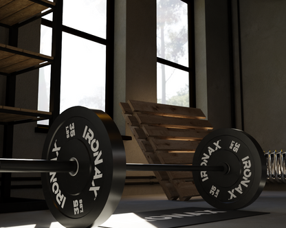 IRONAX ATHLETIC SERIES COMMERCIAL BUMPER PLATES