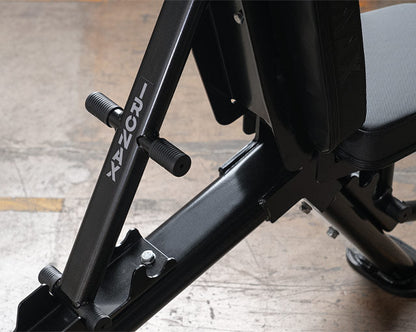 IRONAX XFID1 FID Bench with Leg Extension / Leg Curl ~