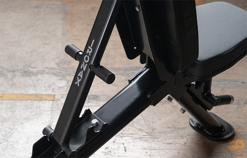 IRONAX XFID1 FID Bench with Leg Extension / Leg Curl ~