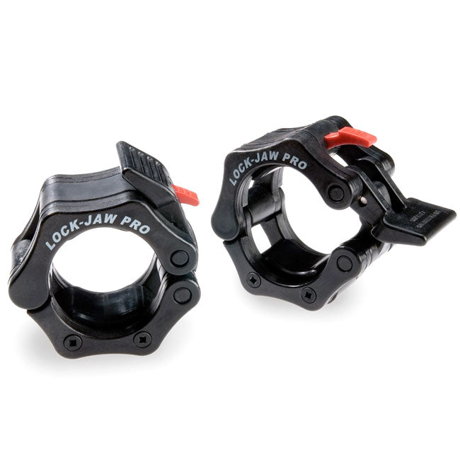 Lock-Jaw PRO 2 - 2" Olympic Barbell Collars - Black Strength & Conditioning Canada.