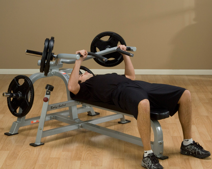 Body-Solid Leverage Bench Press LVBP Strength Machines Canada.