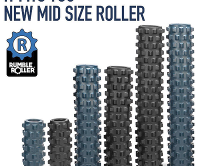 RumbleRoller Original Midsize (blue, original density) Fitness Accessories Canada.