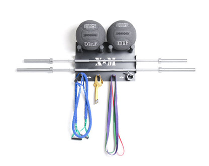 XM FITNESS Multi-Storage Wall Mount Strength & Conditioning Canada.