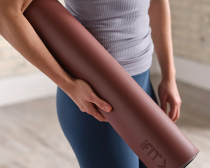 NordicTrack - 4mm Reversible Yoga Mat - Red/Gray