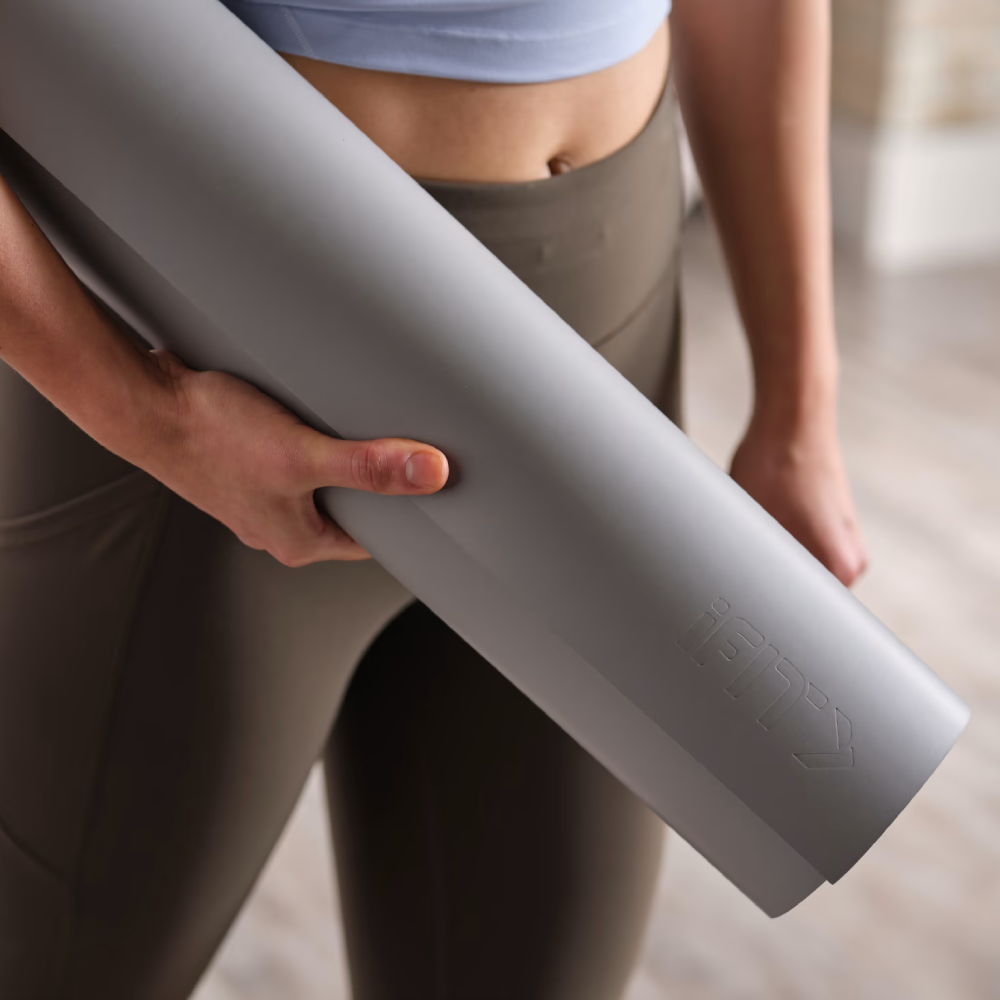 NordicTrack - 4mm Reversible Yoga Mat - Sage/Gray