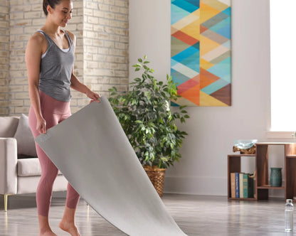 NordicTrack - 6mm Rubber Yoga Mat - Gray