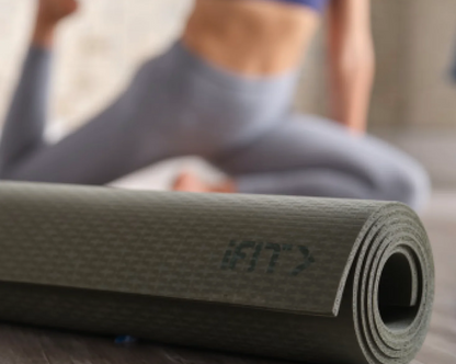 NordicTrack - 6mm Rubber Yoga Mat - Dark Olive