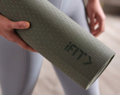 NordicTrack - 6mm Rubber Yoga Mat - Dark Olive