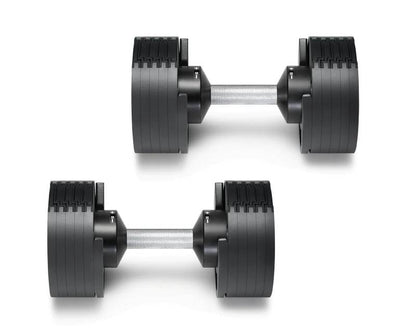 SMRTFT Nüobells - 5-50lb Adjustable Dumbbell Pair - Classic