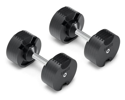 SMRTFT Nüobells - 5-50lb Adjustable Dumbbell Pair - Classic