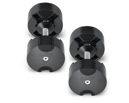 SMRTFT Nüobells - 5-50lb Adjustable Dumbbell Pair - Classic