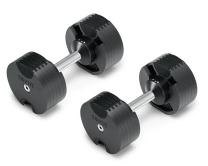 SMRTFT Nüobells - 5-50lb Adjustable Dumbbell Pair - Classic