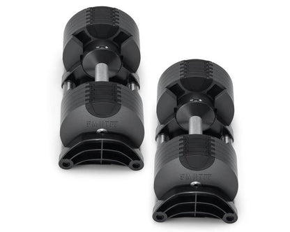 SMRTFT Nüobells - 5-50lb Adjustable Dumbbell Pair - Classic