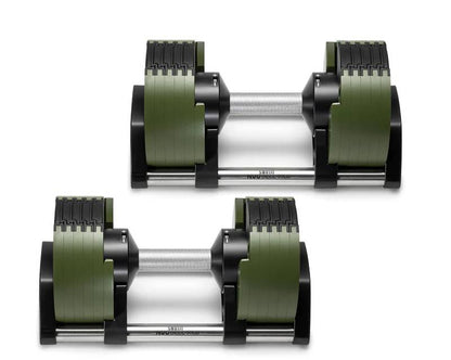 SMRTFT Nüobells - 5-50lb Adjustable Dumbbell Pair - Tactical