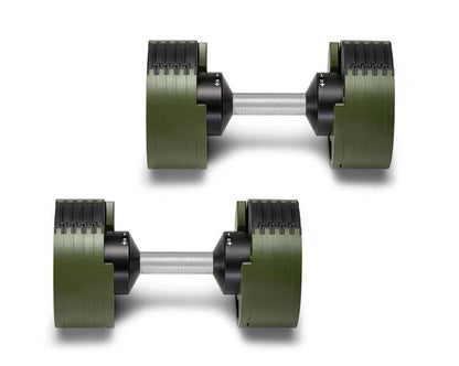 SMRTFT Nüobells - 5-50lb Adjustable Dumbbell Pair - Tactical