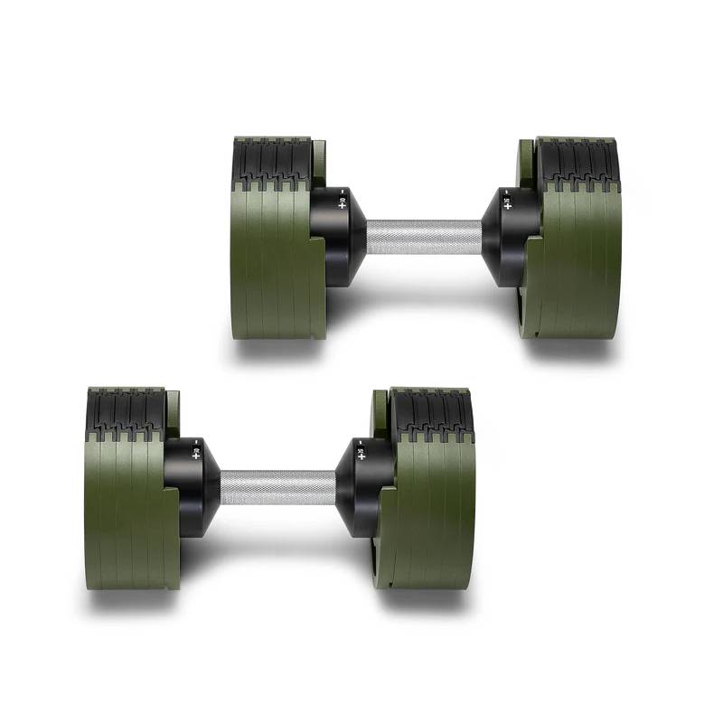 SMRTFT Nüobells - 5-50lb Adjustable Dumbbell Pair - Tactical