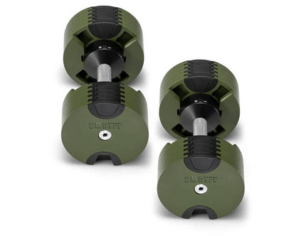 SMRTFT Nüobells - 5-50lb Adjustable Dumbbell Pair - Tactical