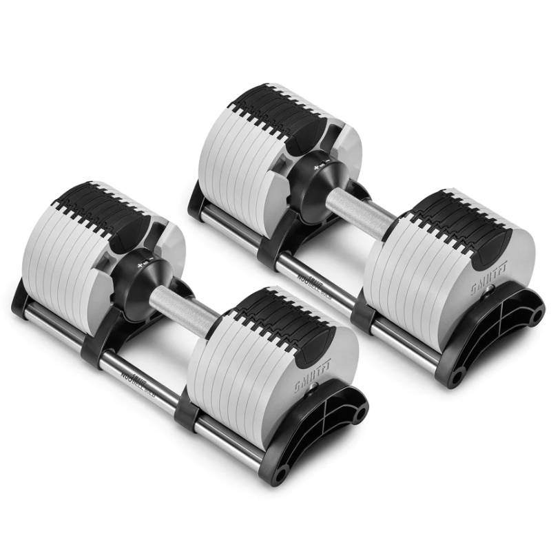 SMRTFT Nüobells - 5-80lb Adjustable Dumbbell Pair - Ash