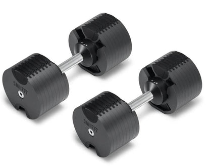 SMRTFT Nüobells - 5-80lb Adjustable Dumbbell Pair - Classic