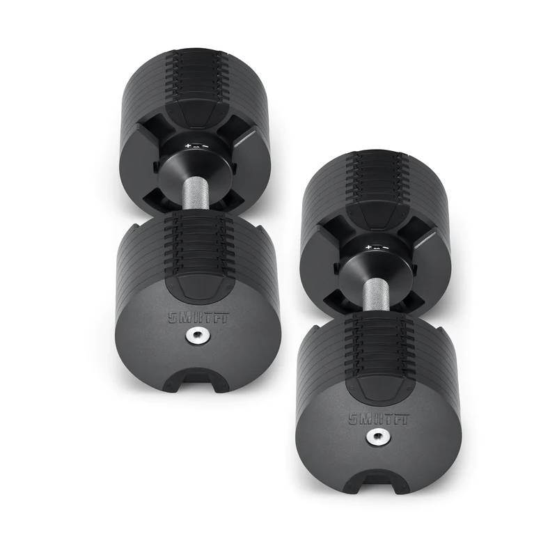 SMRTFT Nüobells - 5-80lb Adjustable Dumbbell Pair - Classic